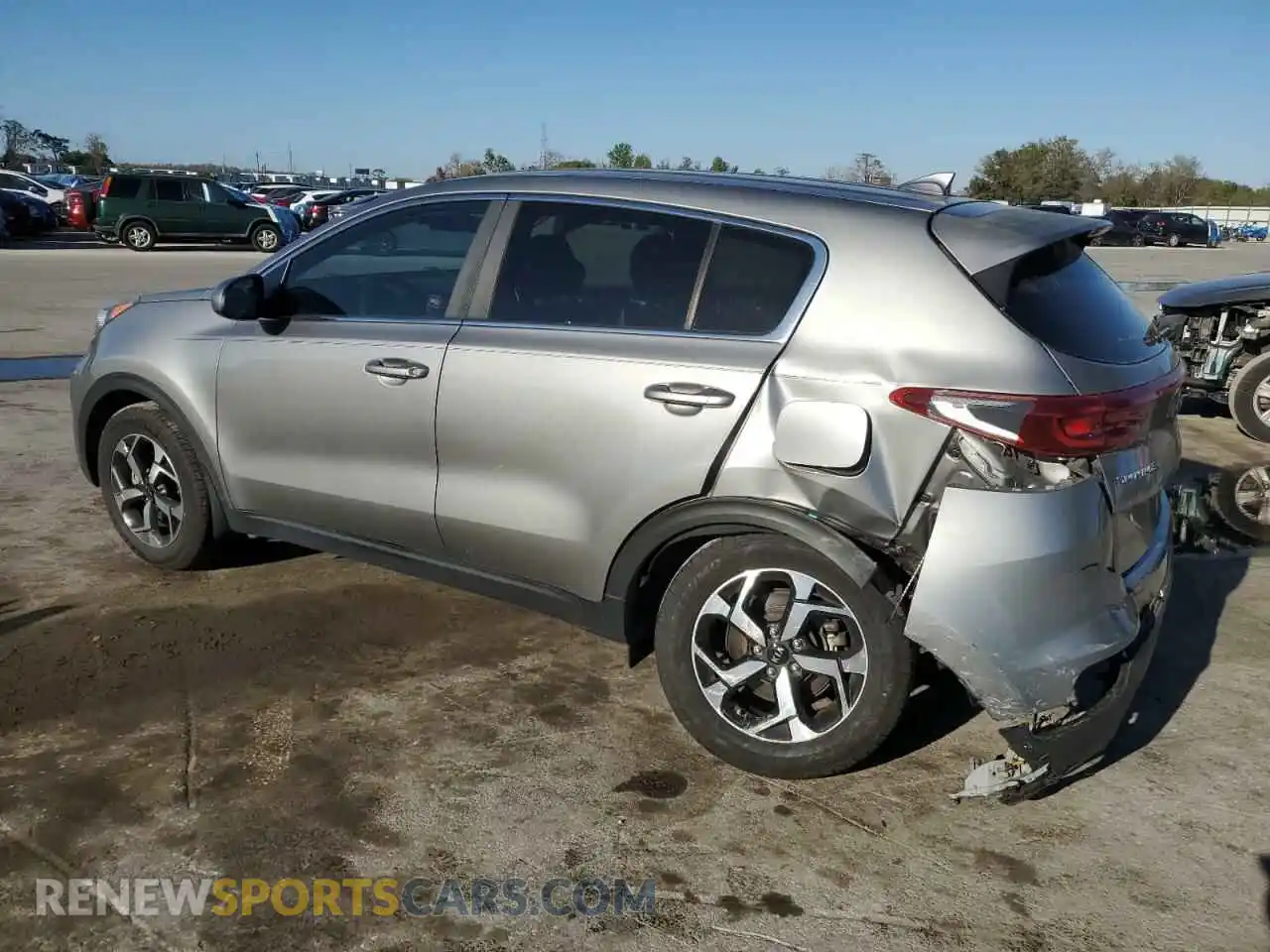 2 Photograph of a damaged car KNDPM3AC4L7759775 KIA SPORTAGE 2020