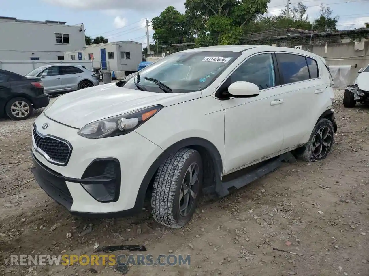 1 Photograph of a damaged car KNDPM3AC5L7814024 KIA SPORTAGE 2020