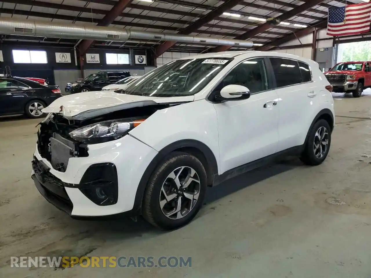 1 Photograph of a damaged car KNDPM3AC6L7821922 KIA SPORTAGE 2020