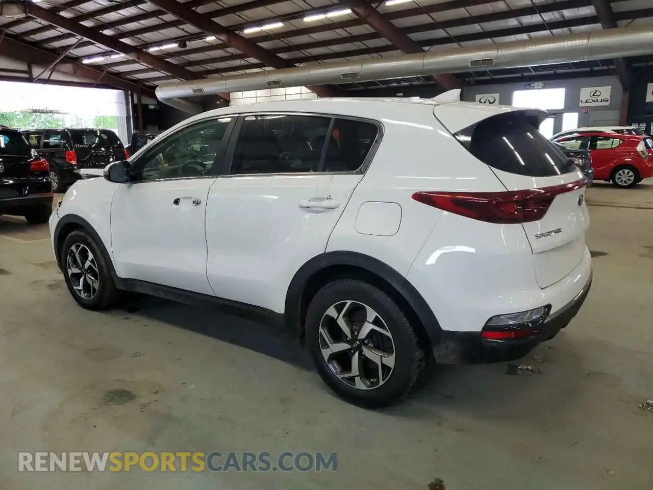 2 Photograph of a damaged car KNDPM3AC6L7821922 KIA SPORTAGE 2020