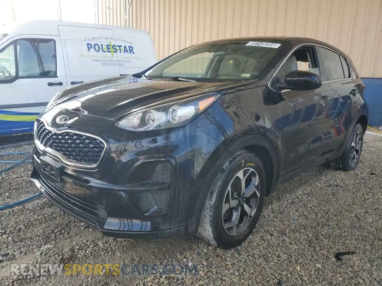 1 Photograph of a damaged car KNDPM3AC7L7716063 KIA SPORTAGE 2020