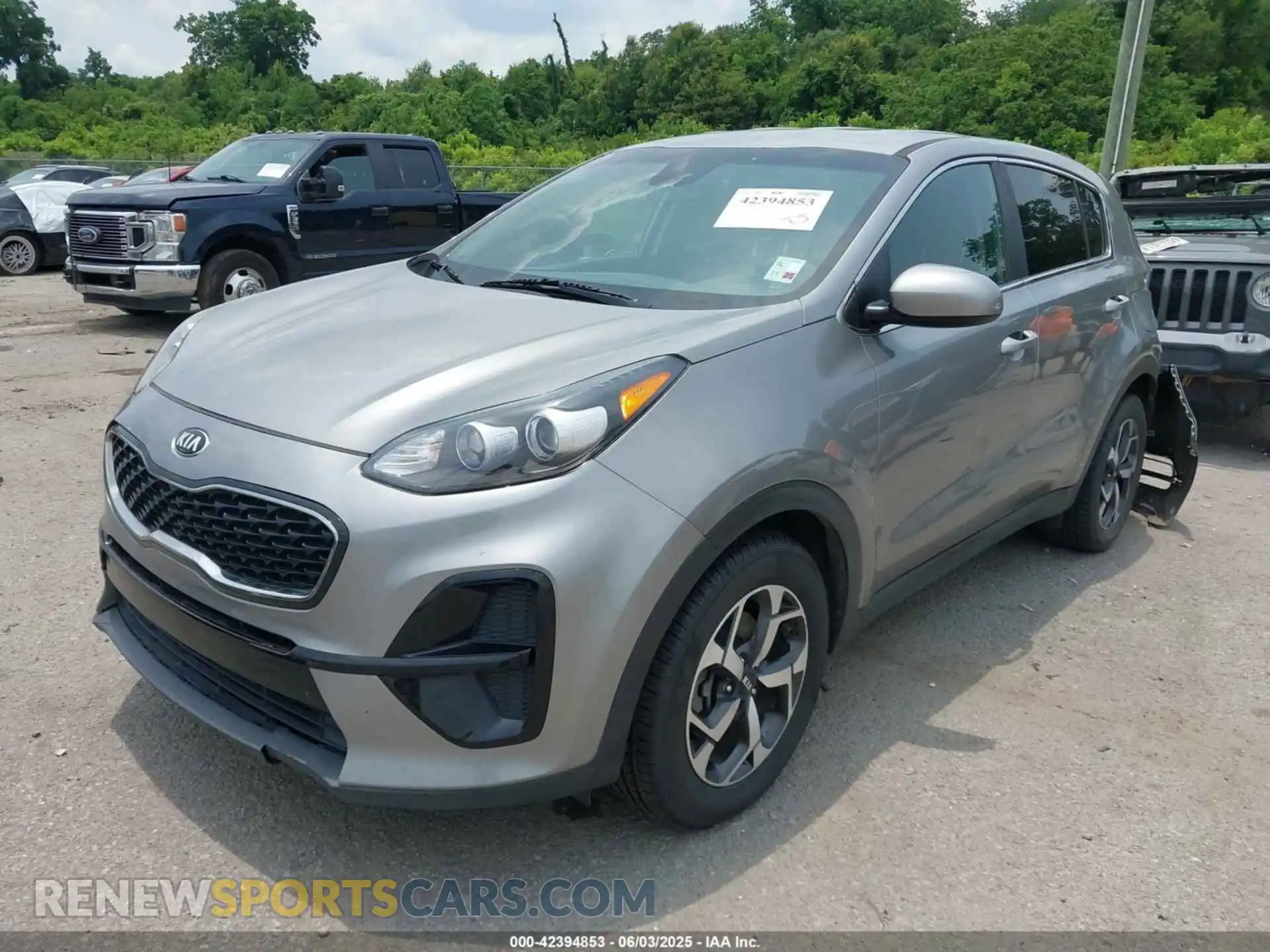 2 fotografías del automóvil dañado KNDPM3AC7L7777803 KIA SPORTAGE 2020
