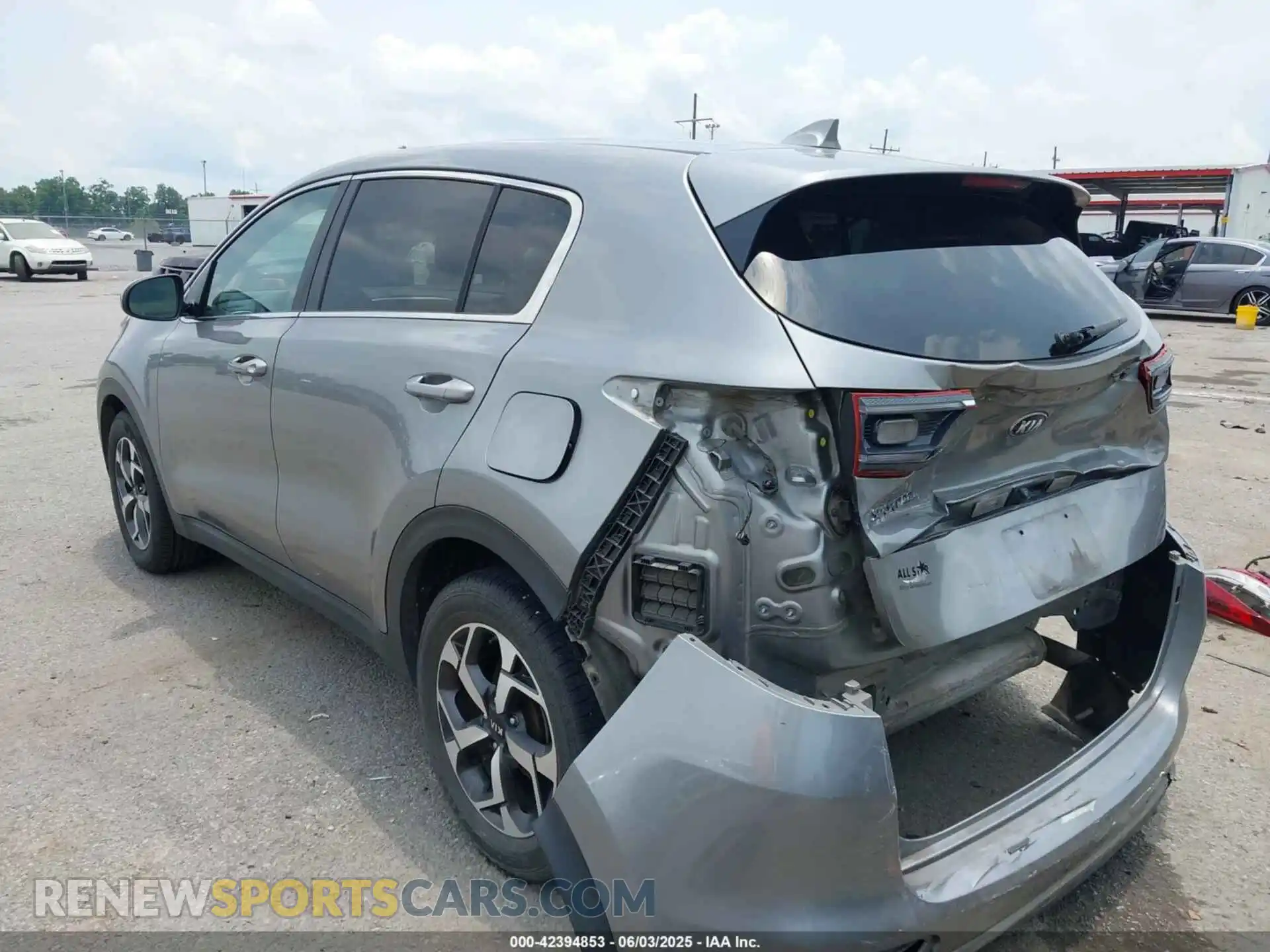 3 fotografías del automóvil dañado KNDPM3AC7L7777803 KIA SPORTAGE 2020