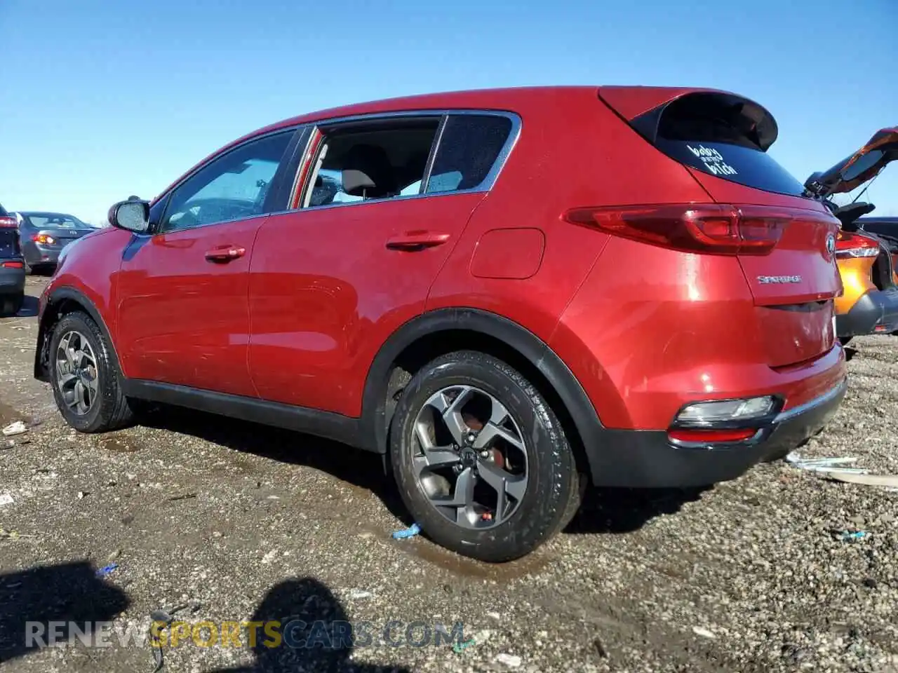 2 Photograph of a damaged car KNDPM3AC8L7748231 KIA SPORTAGE 2020