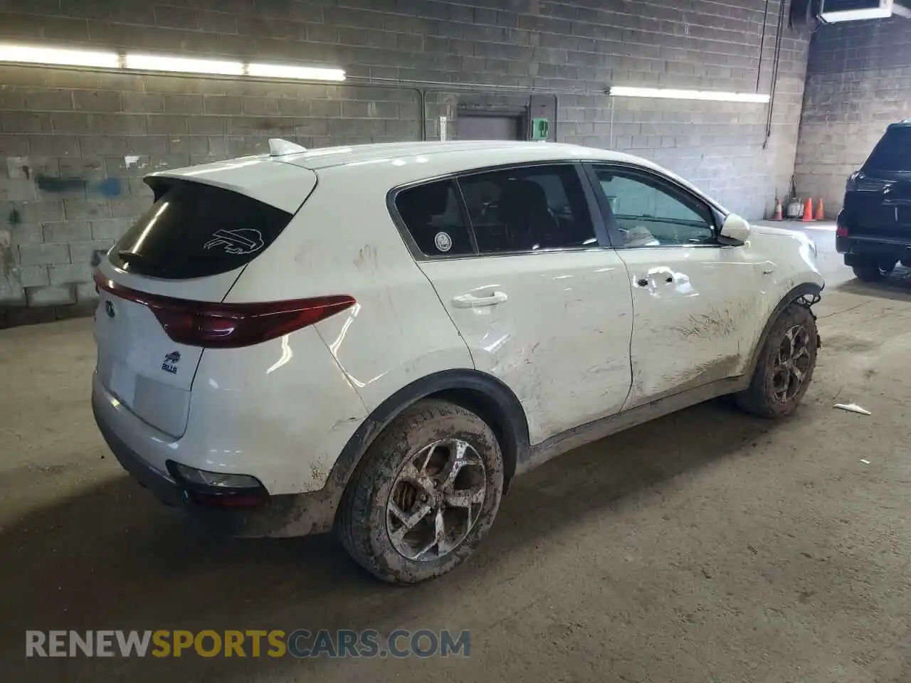 3 Photograph of a damaged car KNDPMCAC2L7788532 KIA SPORTAGE 2020