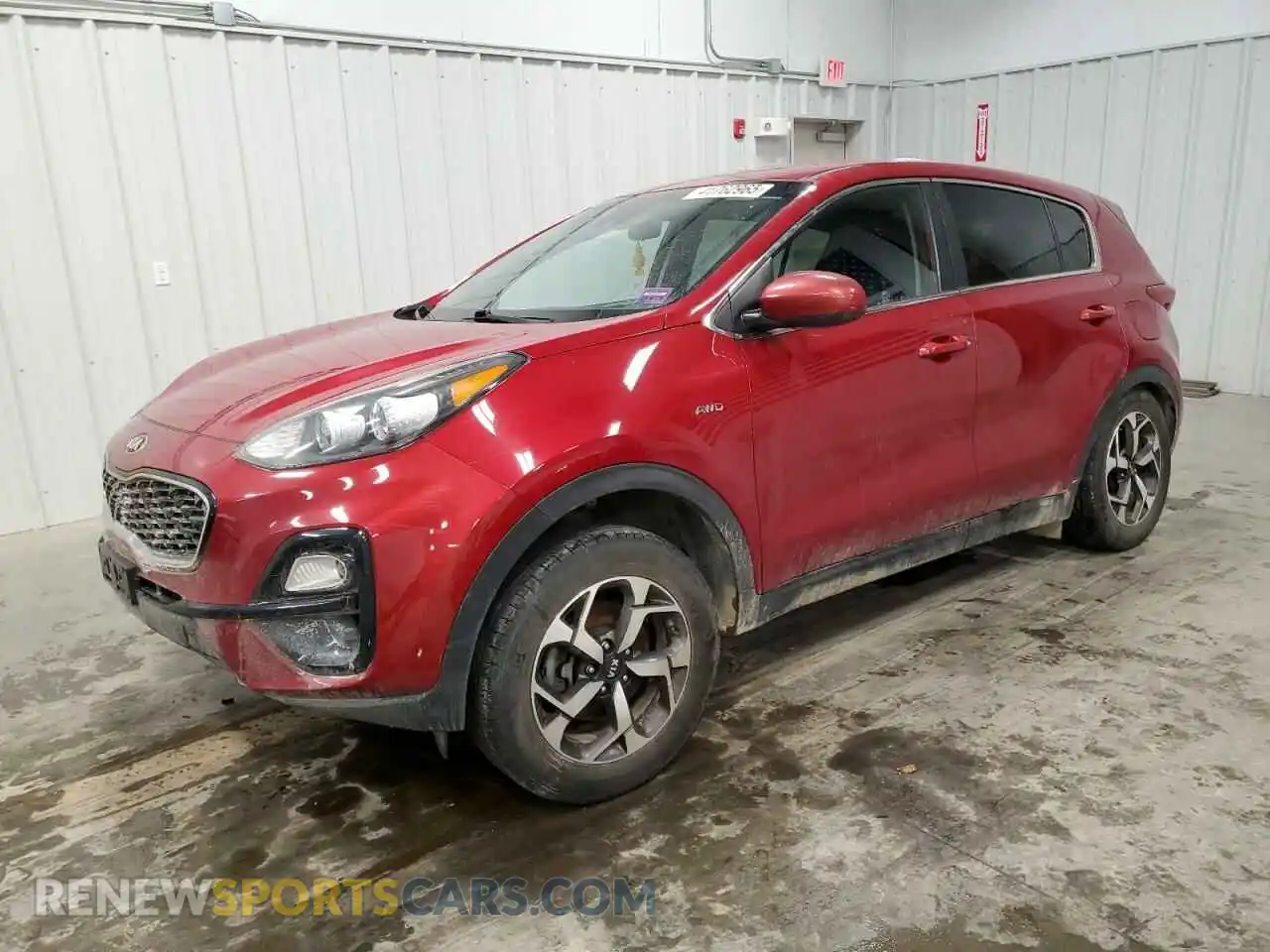 1 Photograph of a damaged car KNDPMCAC3L7768029 KIA SPORTAGE 2020