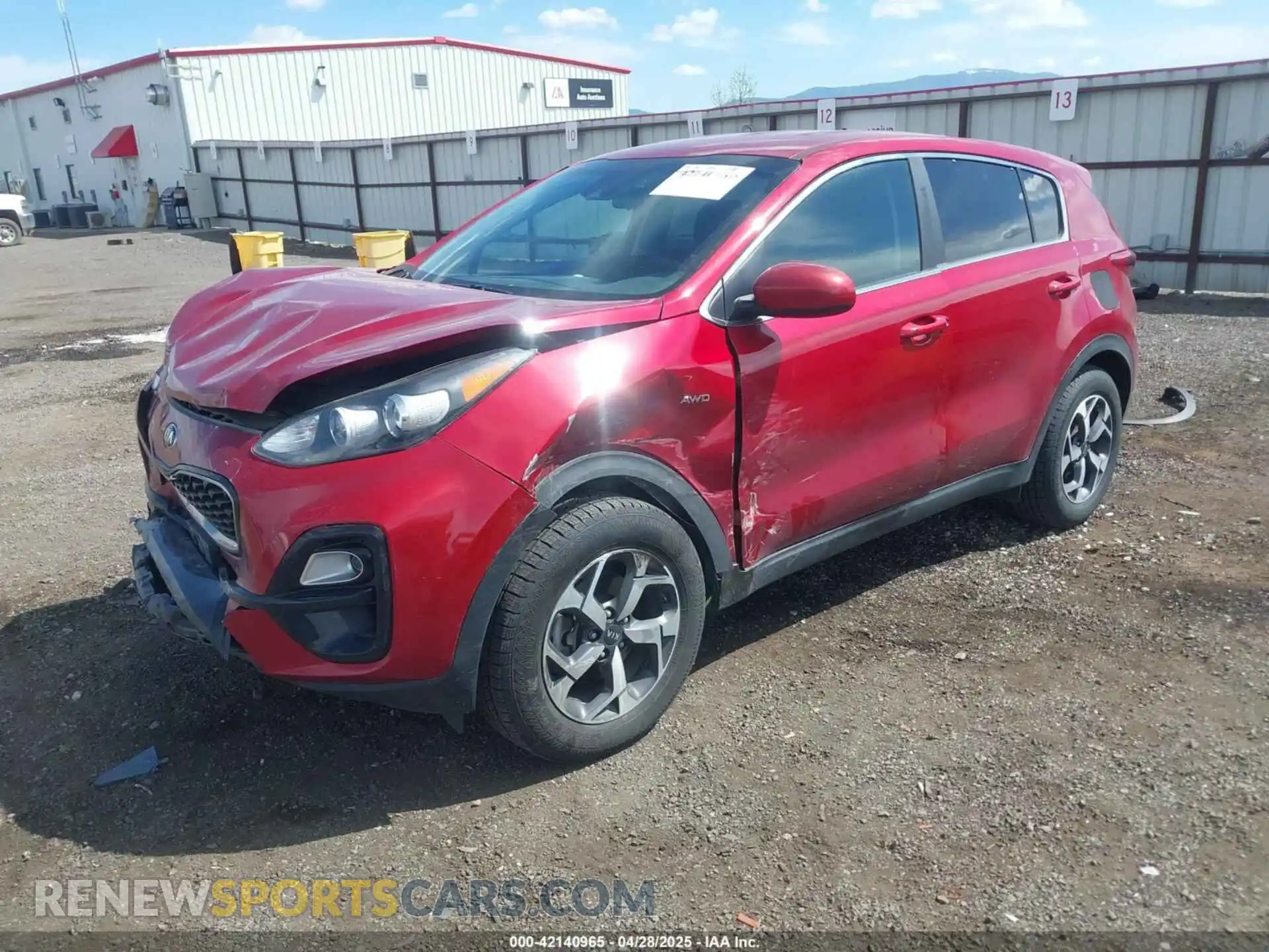 2 Photograph of a damaged car KNDPMCAC5L7635790 KIA SPORTAGE 2020