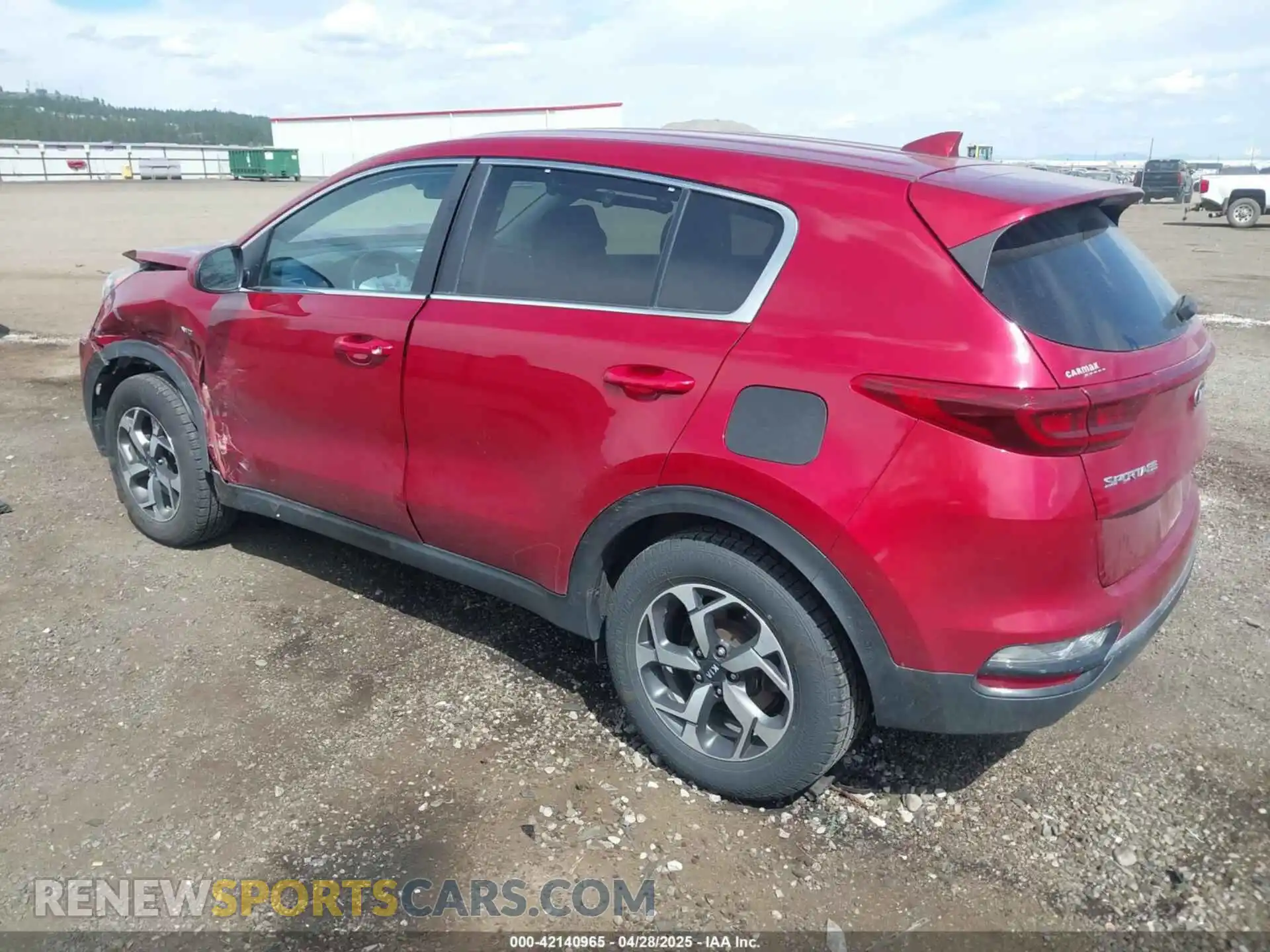 3 Photograph of a damaged car KNDPMCAC5L7635790 KIA SPORTAGE 2020
