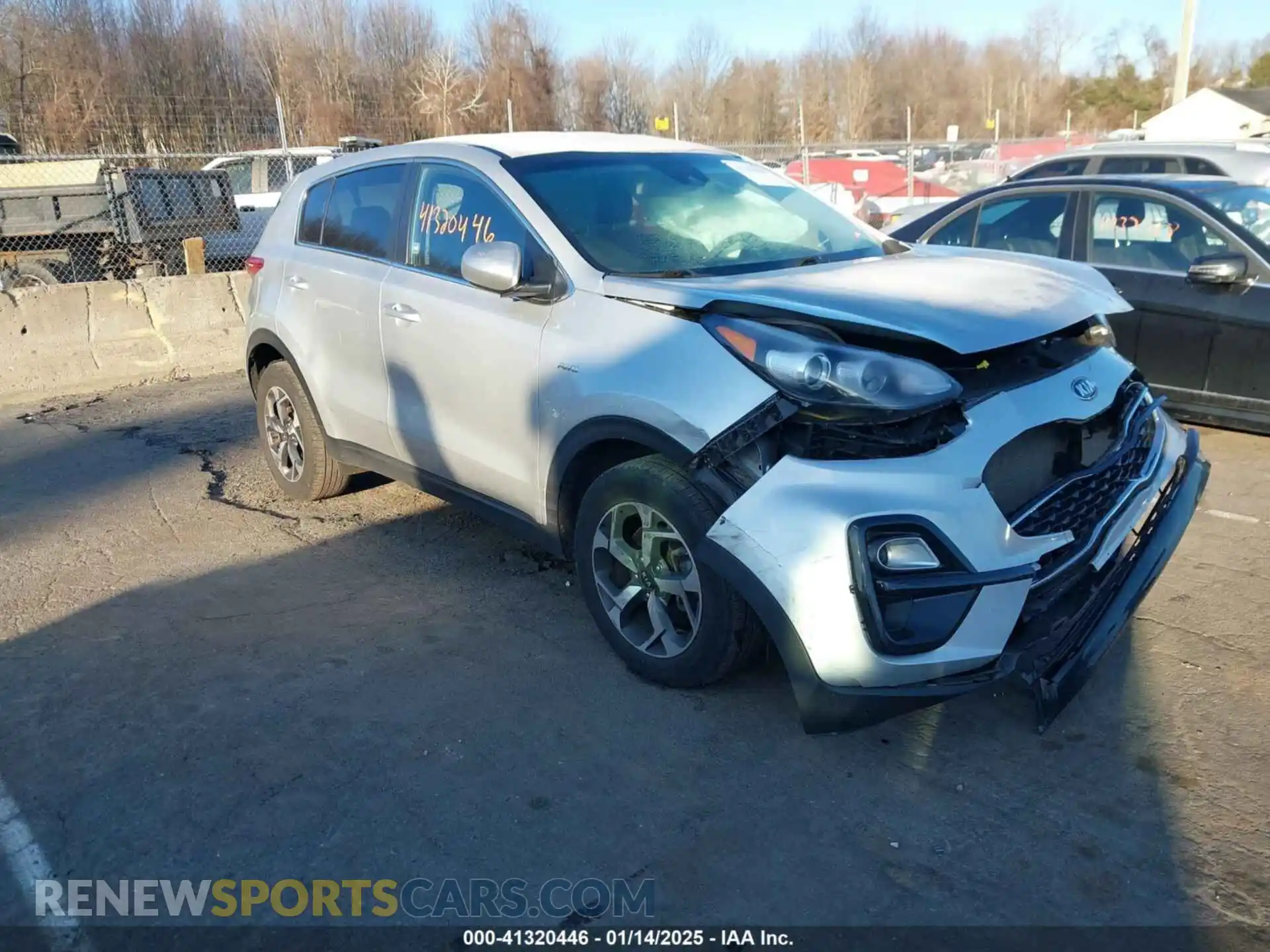 1 Photograph of a damaged car KNDPMCAC6L7789201 KIA SPORTAGE 2020