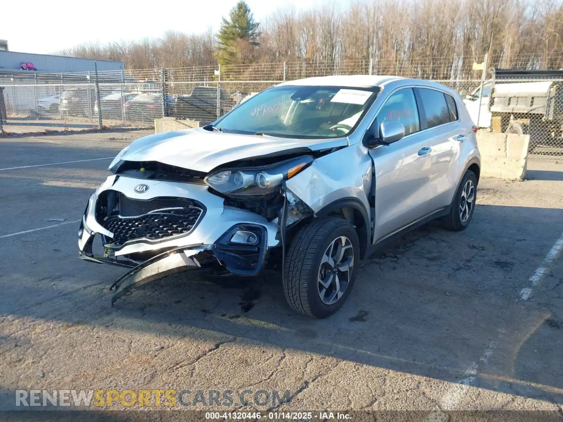 2 Photograph of a damaged car KNDPMCAC6L7789201 KIA SPORTAGE 2020