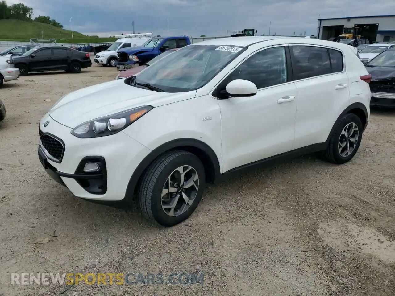 1 Photograph of a damaged car KNDPMCAC7L7742968 KIA SPORTAGE 2020