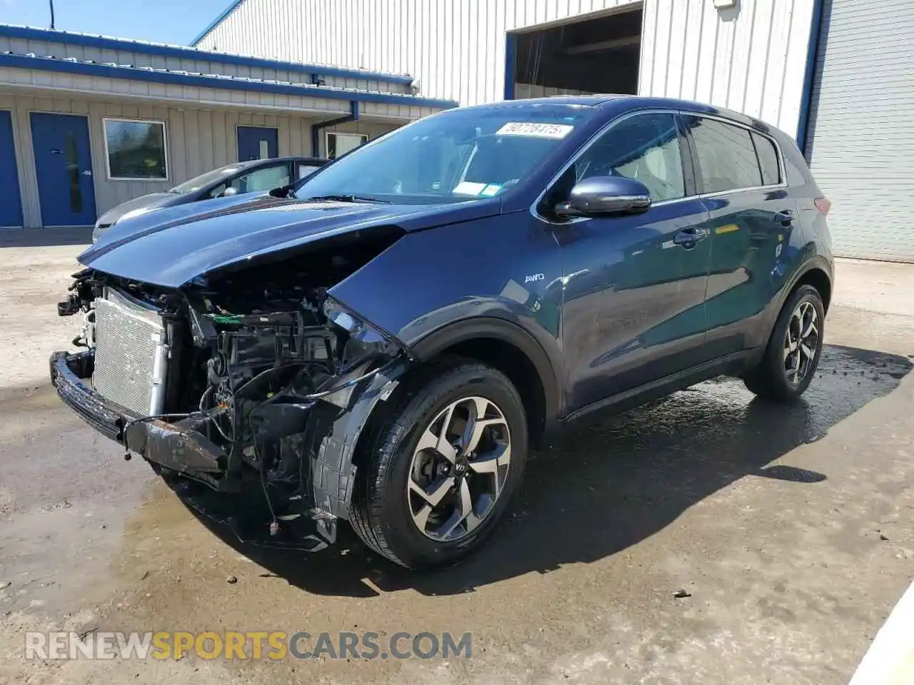 1 Photograph of a damaged car KNDPMCAC7L7820102 KIA SPORTAGE 2020