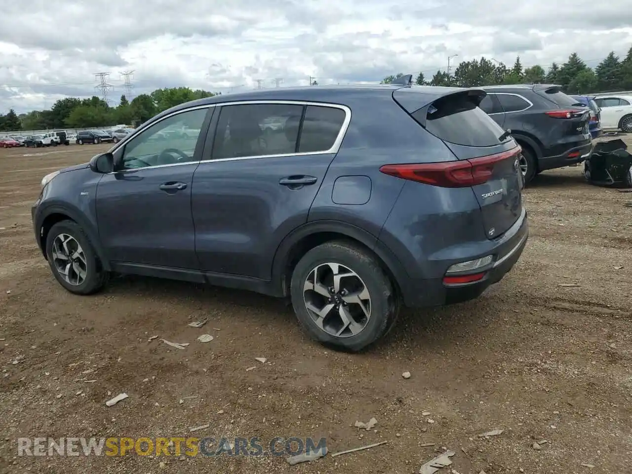 2 Photograph of a damaged car KNDPMCAC9L7635808 KIA SPORTAGE 2020