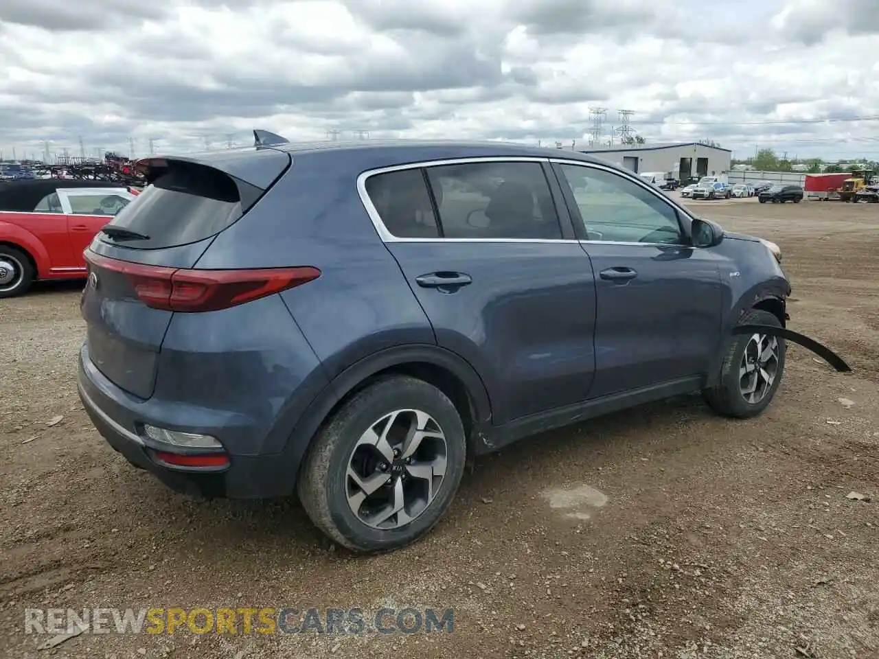 3 Photograph of a damaged car KNDPMCAC9L7635808 KIA SPORTAGE 2020