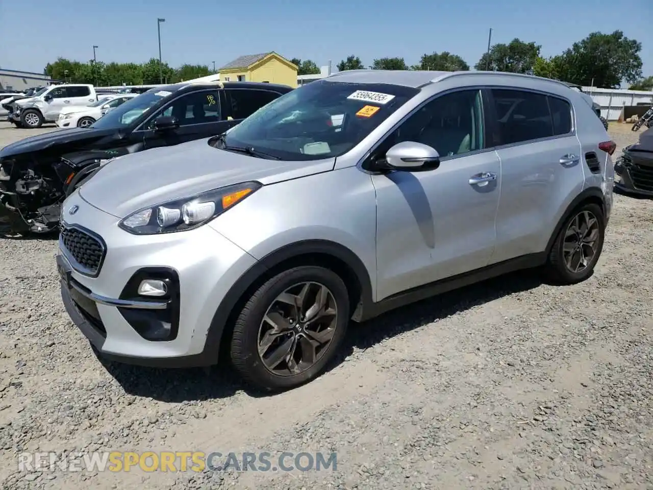 1 Photograph of a damaged car KNDPN3AC8L7780402 KIA SPORTAGE 2020