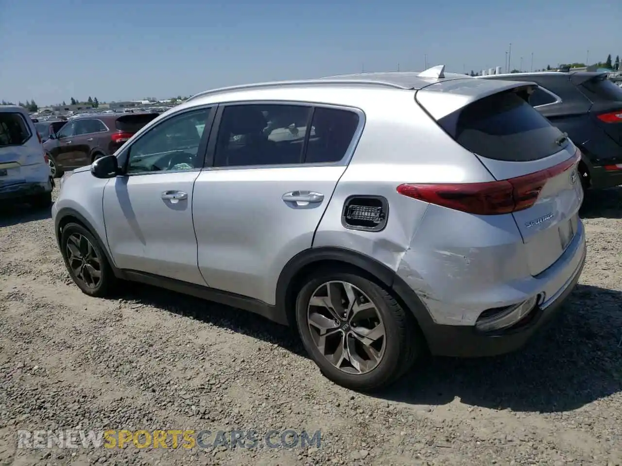 2 Photograph of a damaged car KNDPN3AC8L7780402 KIA SPORTAGE 2020