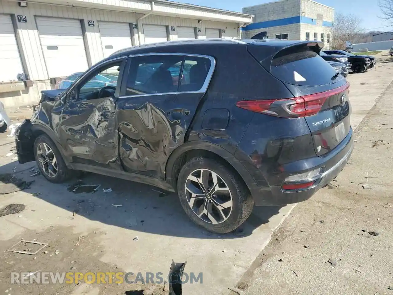 2 Photograph of a damaged car KNDPNCAC3L7726392 KIA SPORTAGE 2020