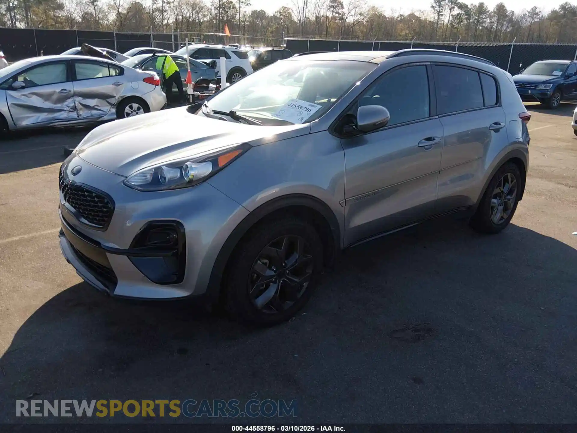 2 Photograph of a damaged car KNDP63AC0M7870318 KIA SPORTAGE 2021