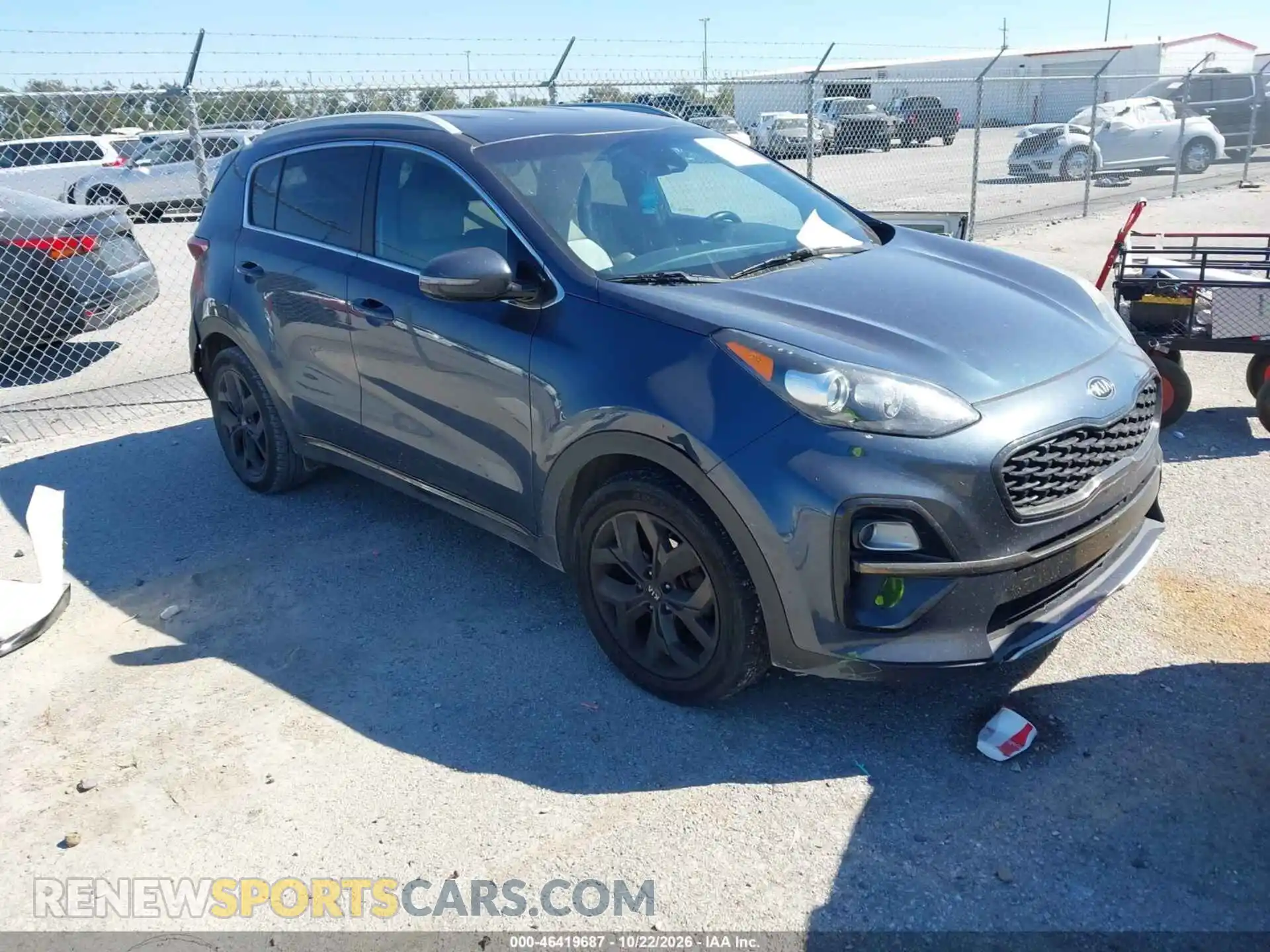 1 Photograph of a damaged car KNDP63AC0M7911062 KIA SPORTAGE 2021