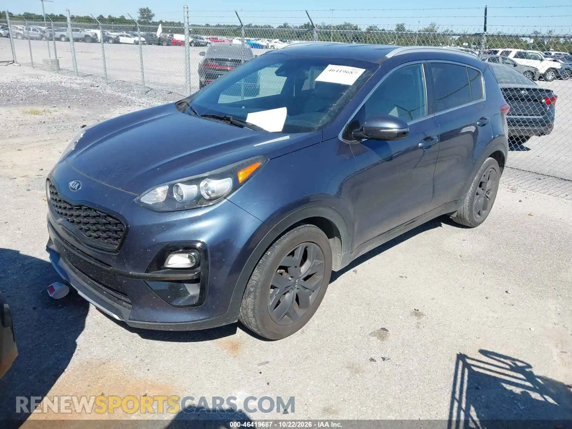 2 Photograph of a damaged car KNDP63AC0M7911062 KIA SPORTAGE 2021