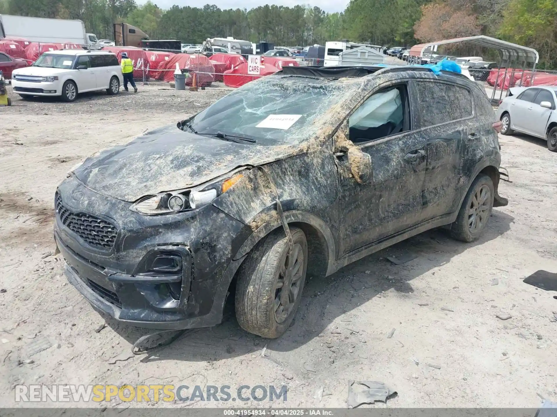 2 Photograph of a damaged car KNDP63AC0M7931697 KIA SPORTAGE 2021