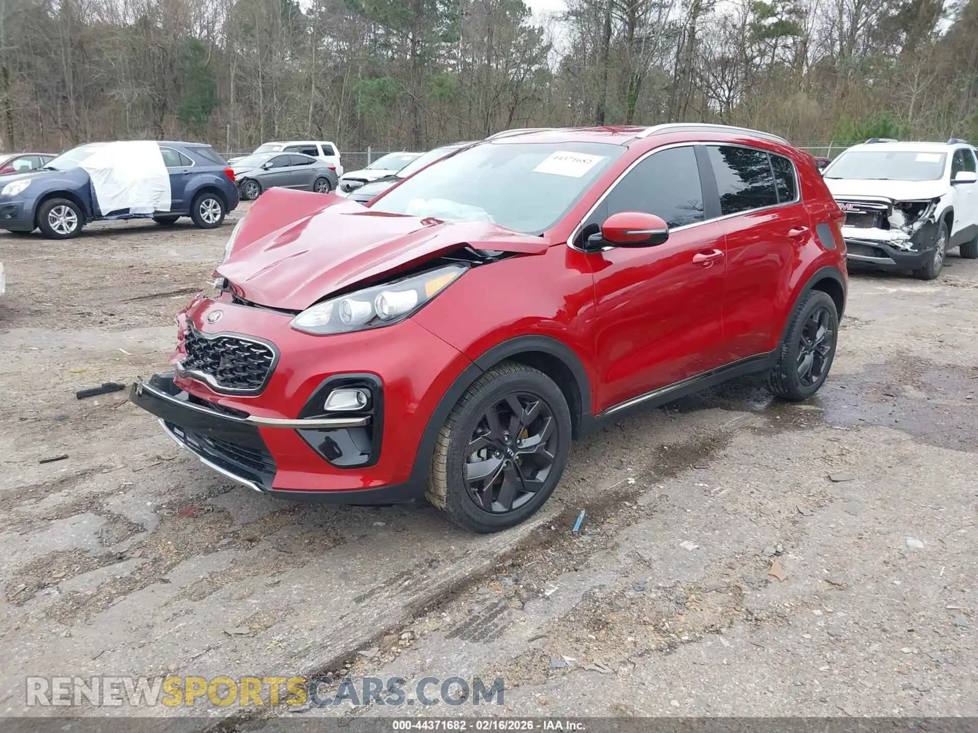 2 Photograph of a damaged car KNDP63AC1M7842821 KIA SPORTAGE 2021