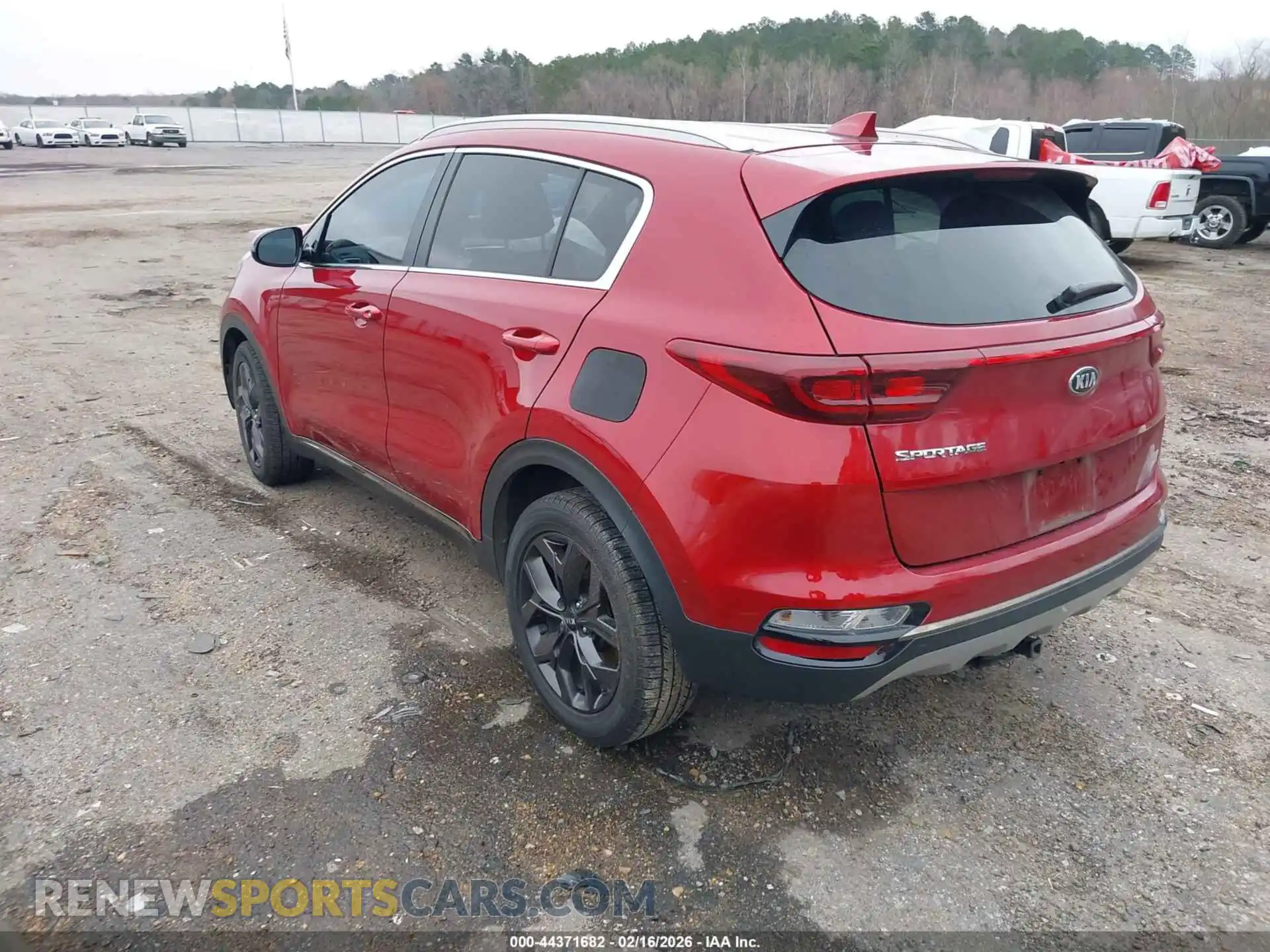 3 Photograph of a damaged car KNDP63AC1M7842821 KIA SPORTAGE 2021
