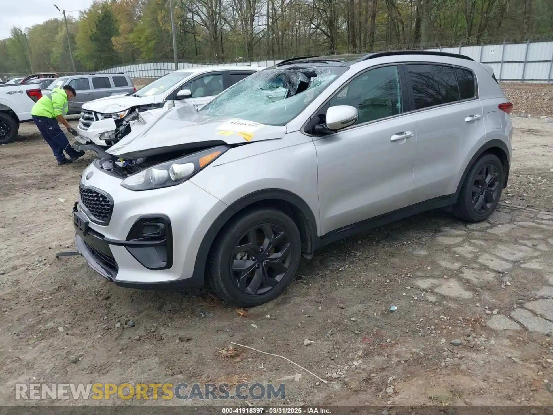 2 Photograph of a damaged car KNDP63AC1M7858839 KIA SPORTAGE 2021