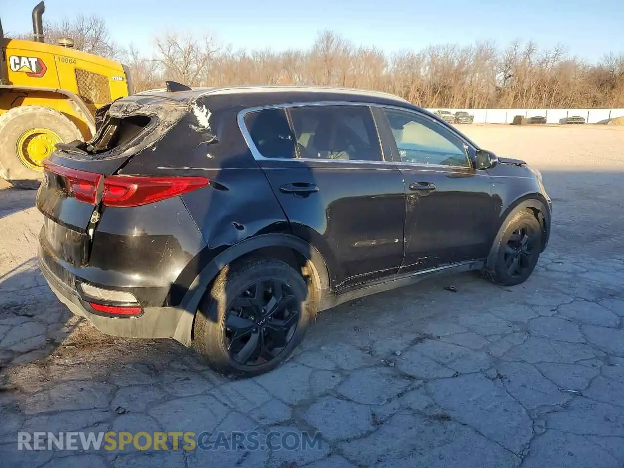 3 Фотография поврежденного автомобиля KNDP63AC1M7871140 KIA SPORTAGE 2021