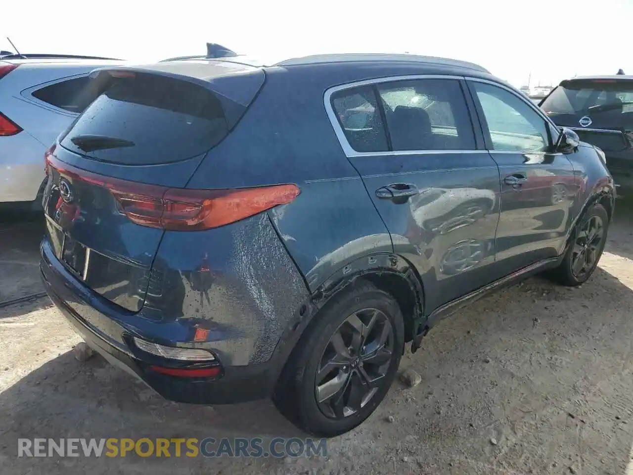 3 Photograph of a damaged car KNDP63AC1M7889329 KIA SPORTAGE 2021