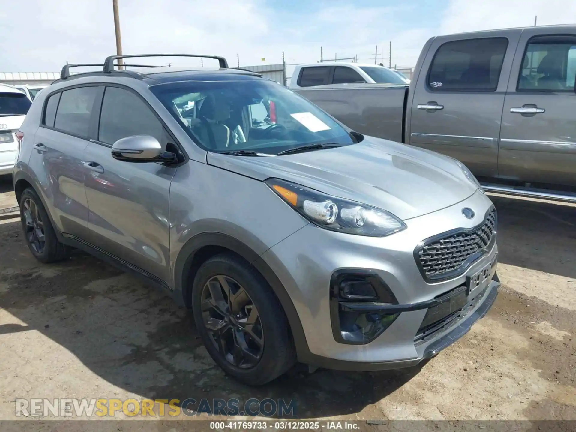 1 Photograph of a damaged car KNDP63AC1M7900832 KIA SPORTAGE 2021