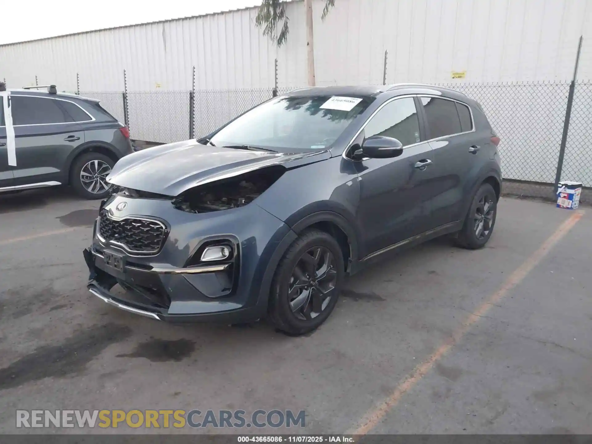 2 Photograph of a damaged car KNDP63AC2M7870109 KIA SPORTAGE 2021