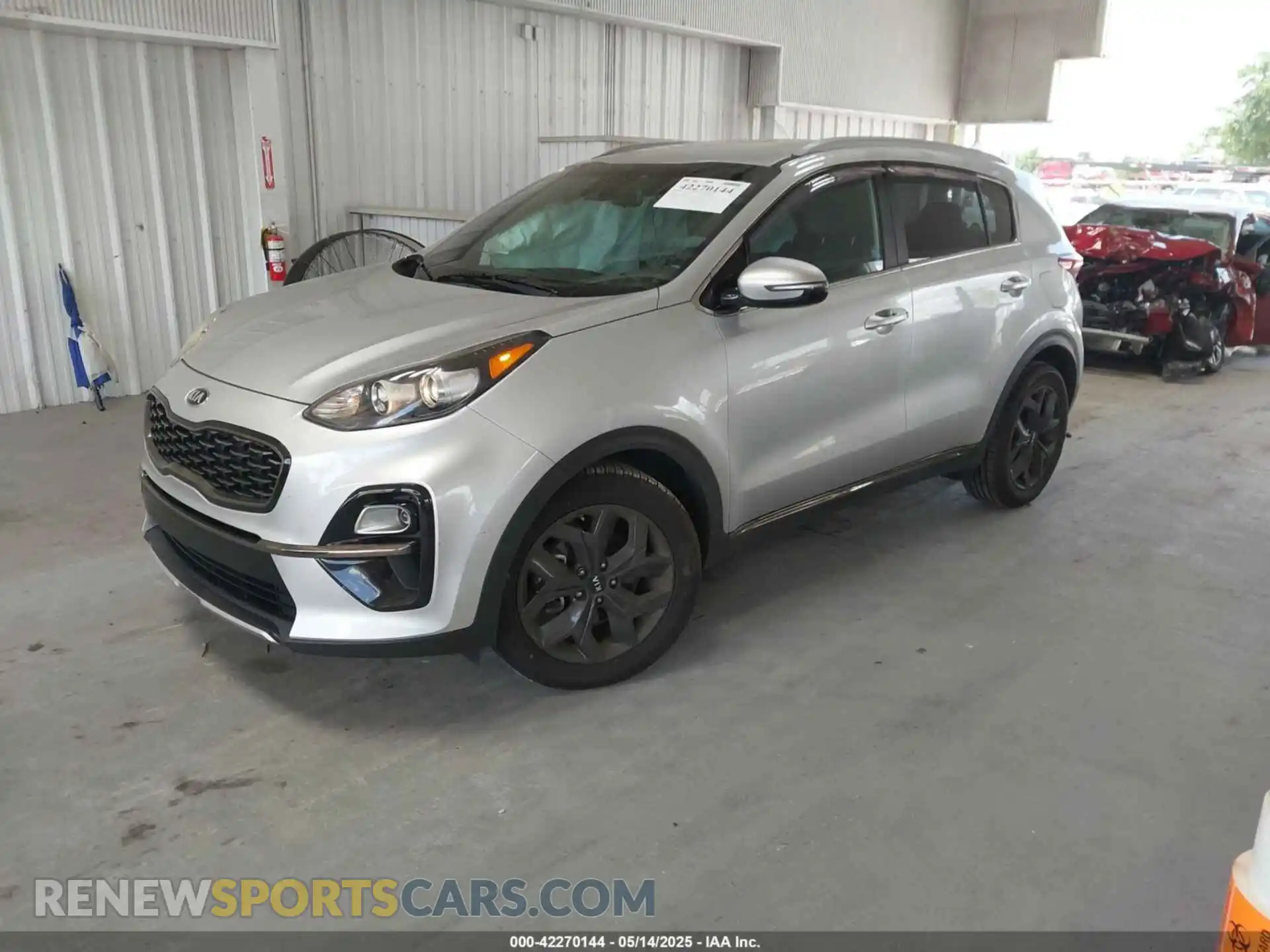 2 Photograph of a damaged car KNDP63AC3M7927658 KIA SPORTAGE 2021