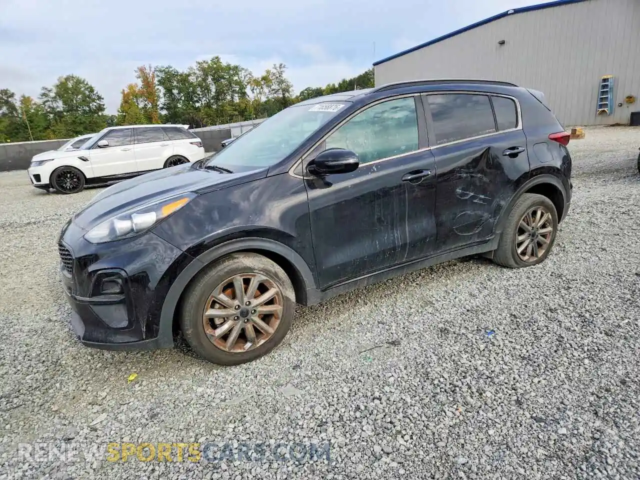 1 Photograph of a damaged car KNDP63AC5M7866555 KIA SPORTAGE 2021