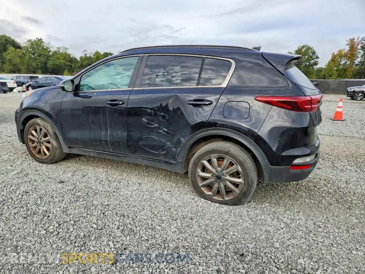 2 Photograph of a damaged car KNDP63AC5M7866555 KIA SPORTAGE 2021