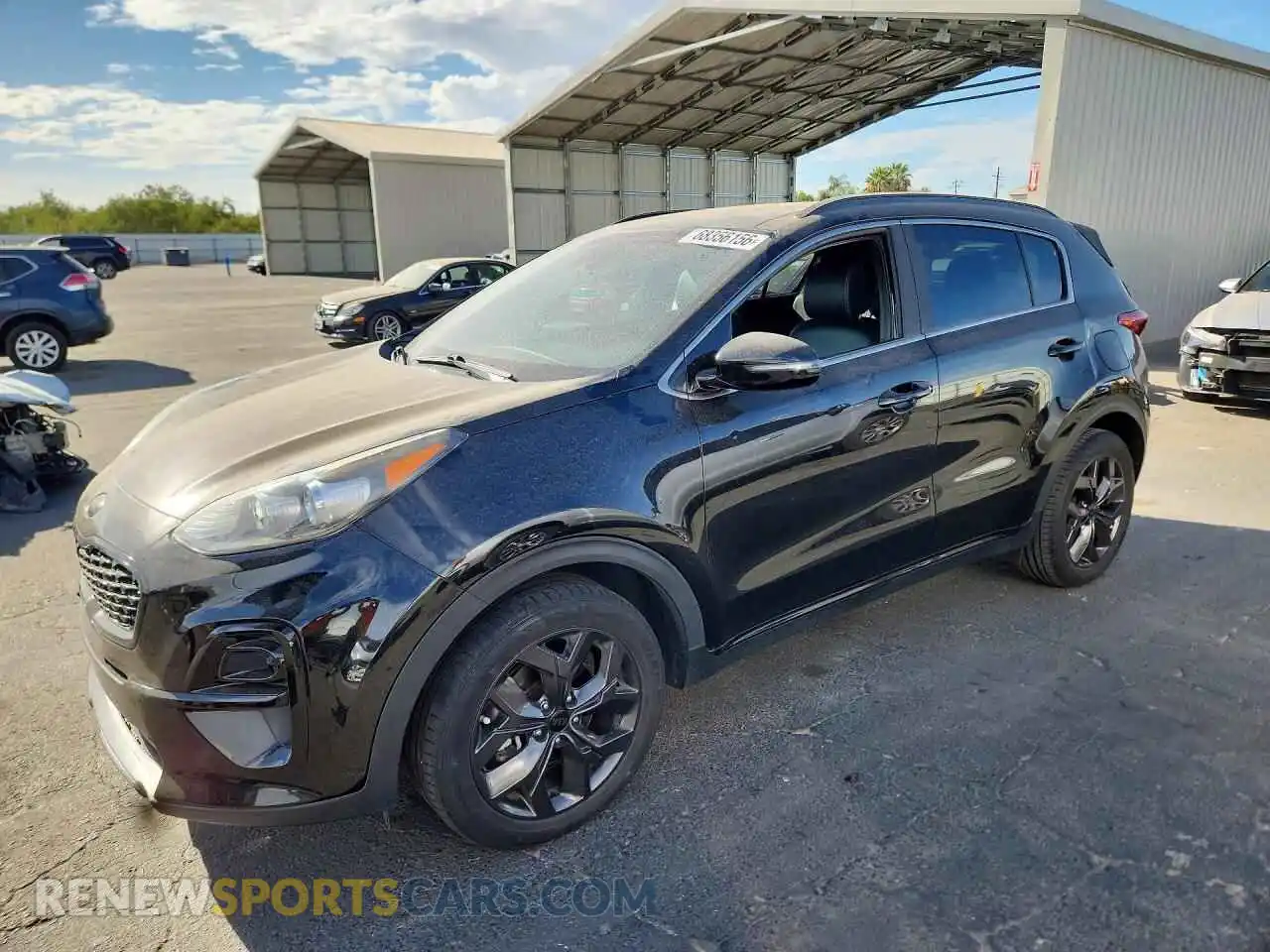 1 Фотография поврежденного автомобиля KNDP63AC6M7852454 KIA SPORTAGE 2021
