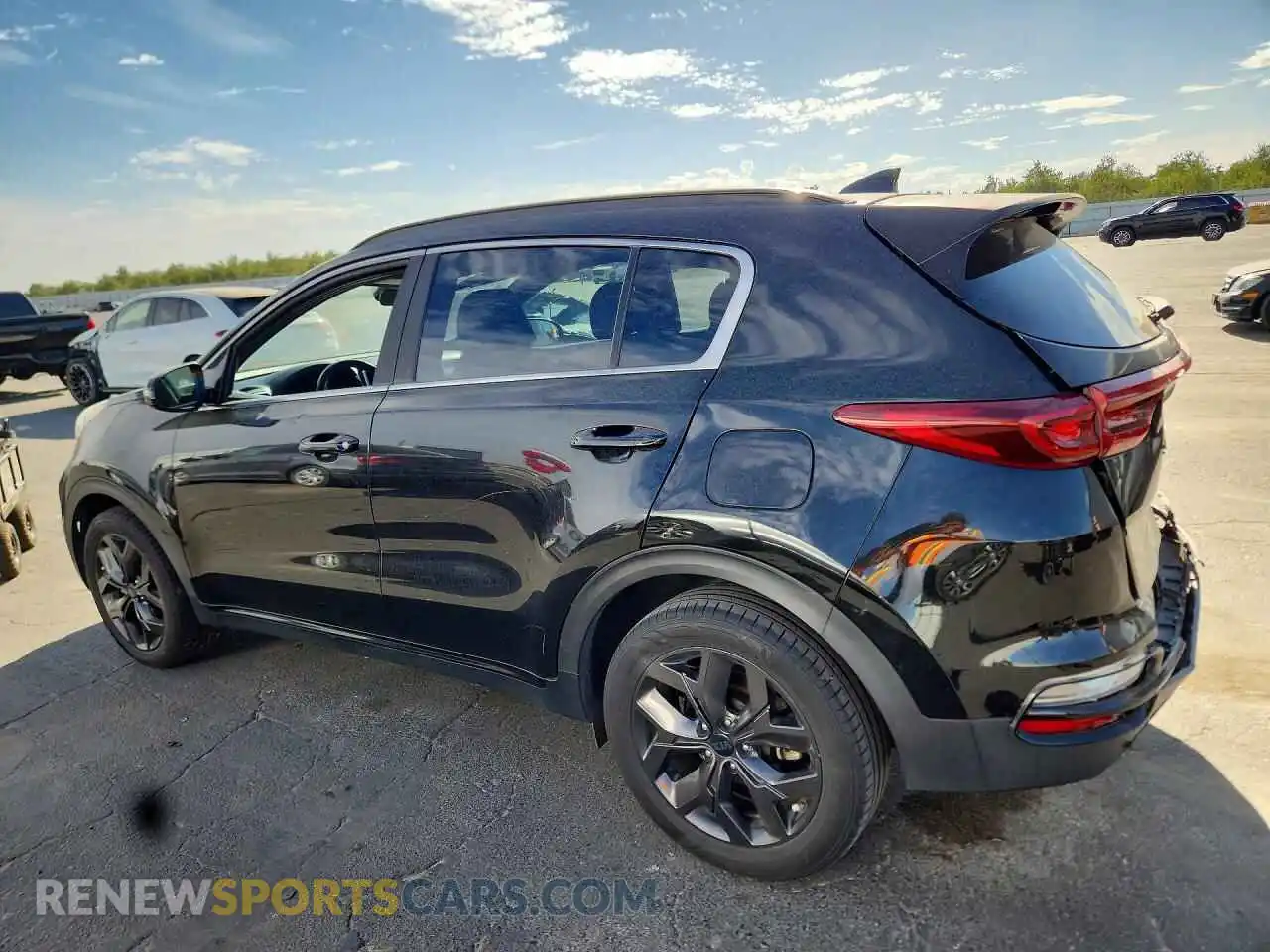 2 Фотография поврежденного автомобиля KNDP63AC6M7852454 KIA SPORTAGE 2021