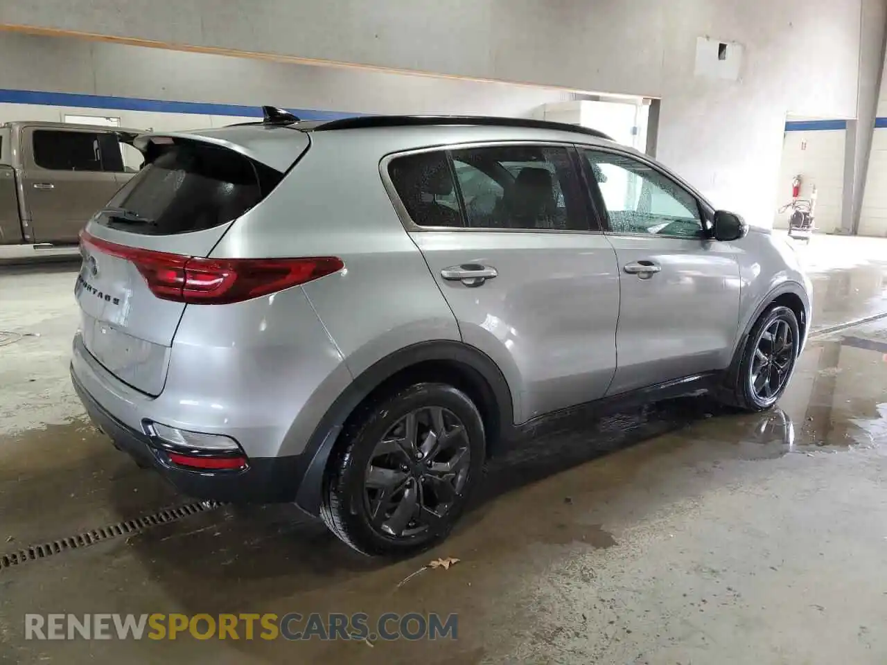 3 Photograph of a damaged car KNDP63AC7M7852611 KIA SPORTAGE 2021
