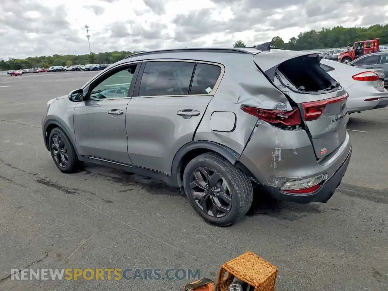 2 Photograph of a damaged car KNDP63AC8M7885200 KIA SPORTAGE 2021