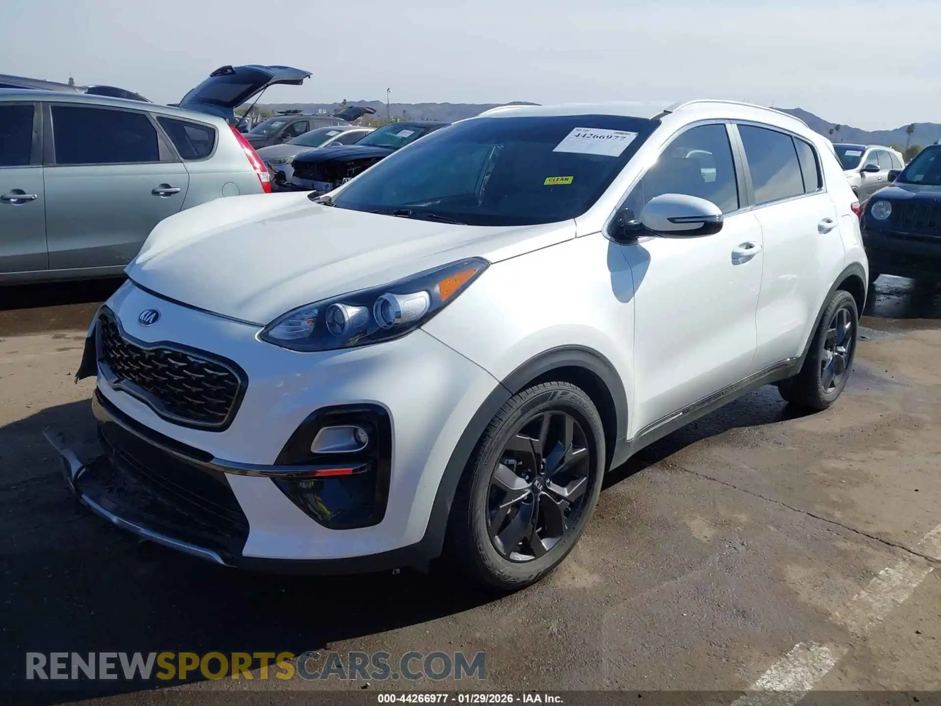 2 Photograph of a damaged car KNDP63AC9M7856742 KIA SPORTAGE 2021