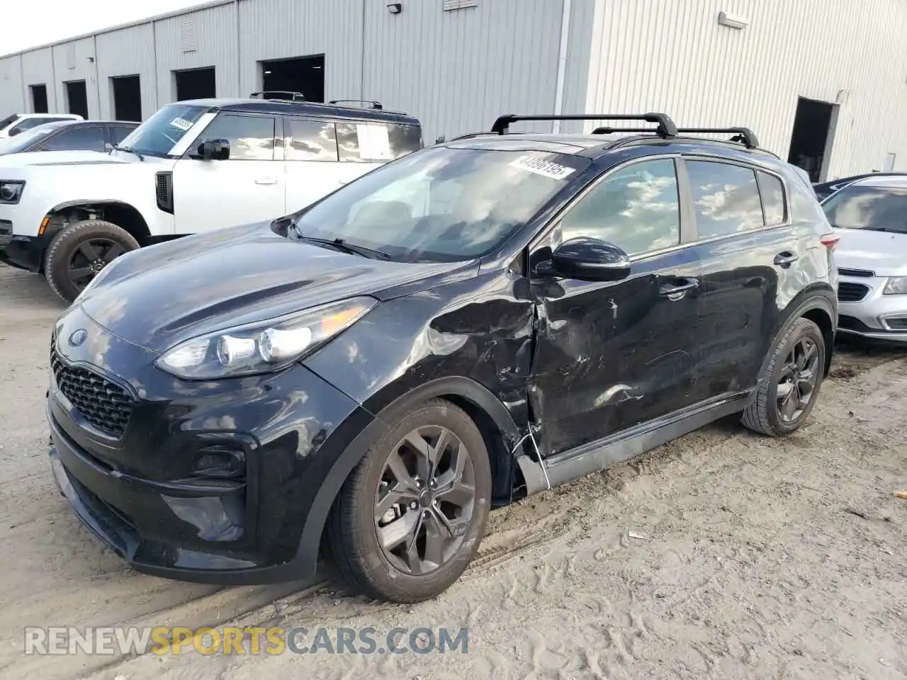 1 Photograph of a damaged car KNDP63AC9M7879809 KIA SPORTAGE 2021