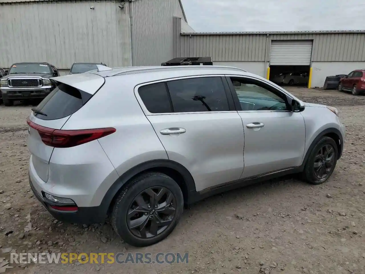 3 Photograph of a damaged car KNDP63AC9M7888896 KIA SPORTAGE 2021
