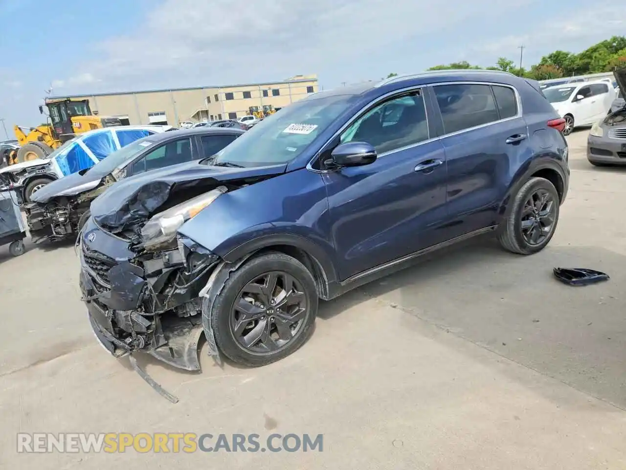 2 Photograph of a damaged car KNDP63AC9M7938650 KIA SPORTAGE 2021