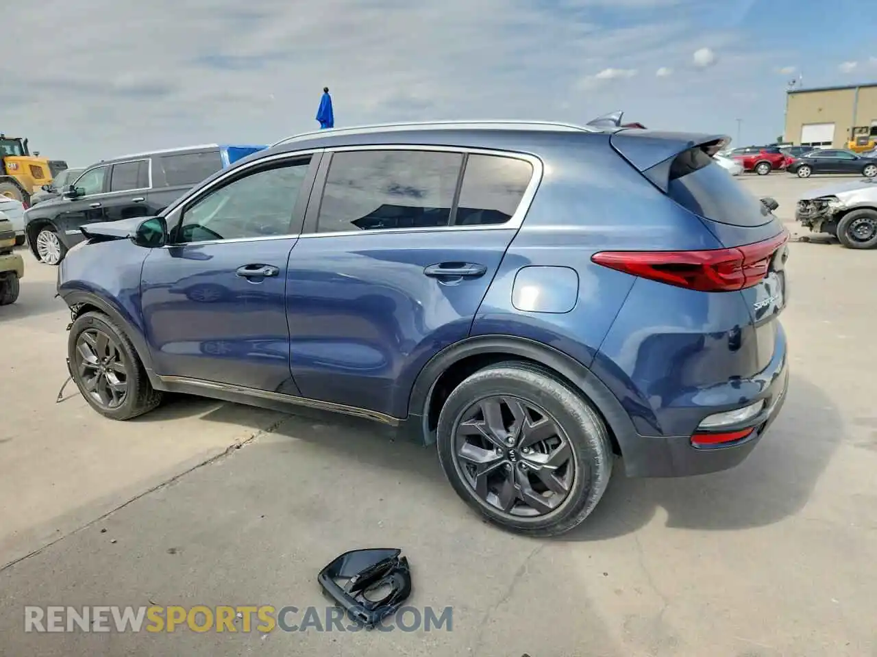 3 Photograph of a damaged car KNDP63AC9M7938650 KIA SPORTAGE 2021