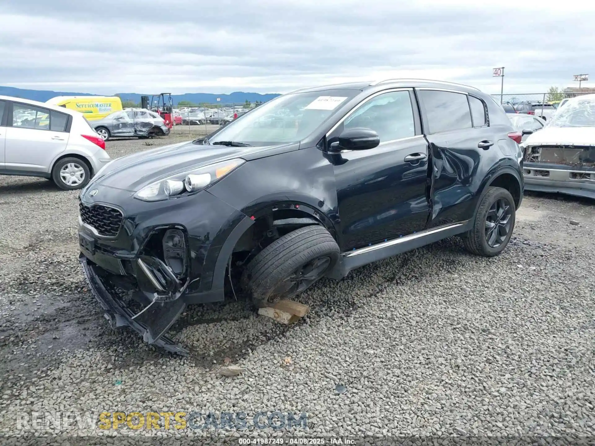 2 Photograph of a damaged car KNDP63ACXM7848116 KIA SPORTAGE 2021