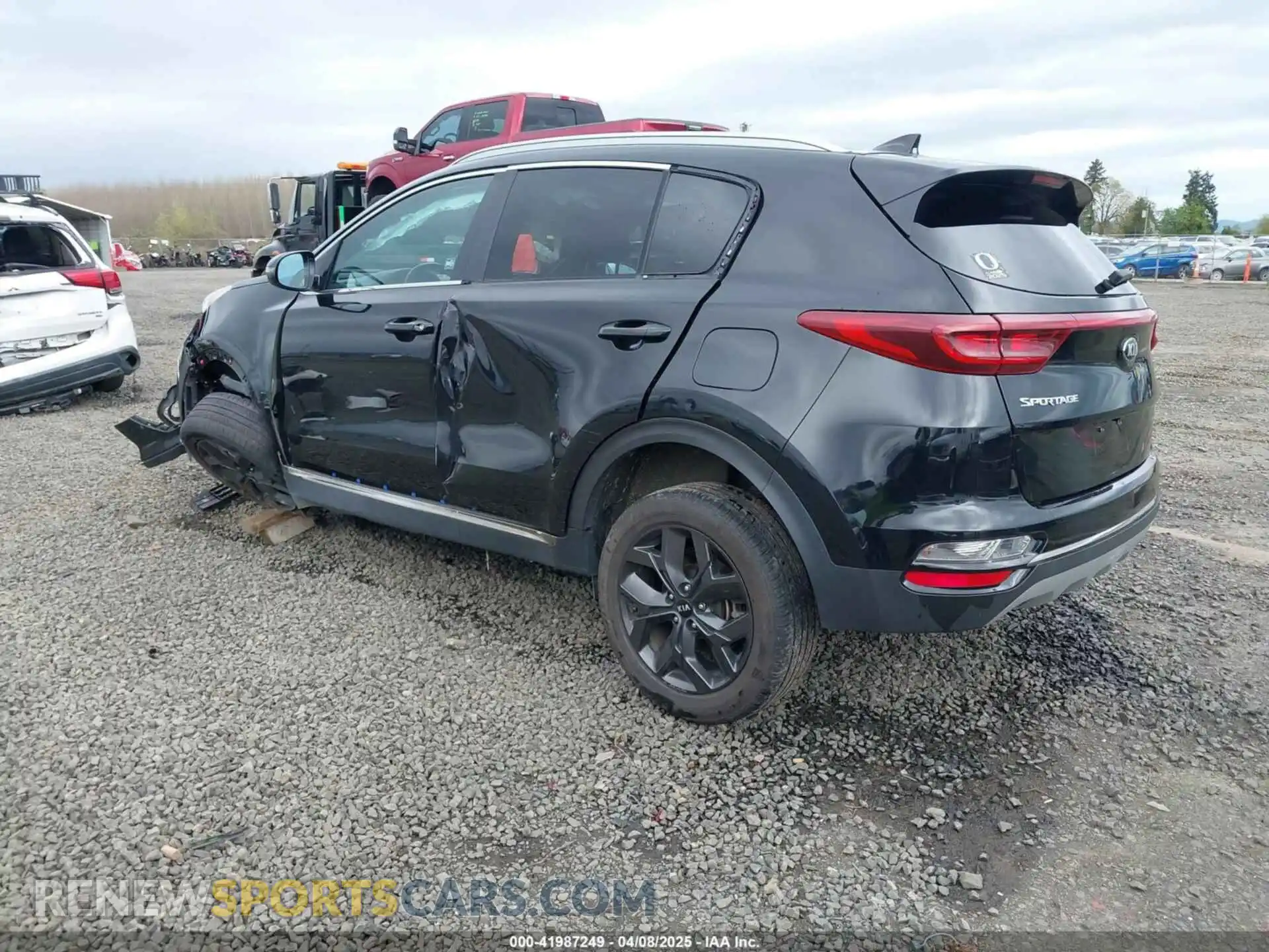 3 Photograph of a damaged car KNDP63ACXM7848116 KIA SPORTAGE 2021