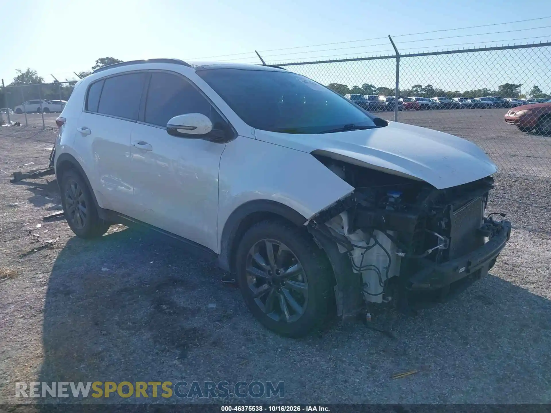 1 Photograph of a damaged car KNDP63ACXM7855647 KIA SPORTAGE 2021