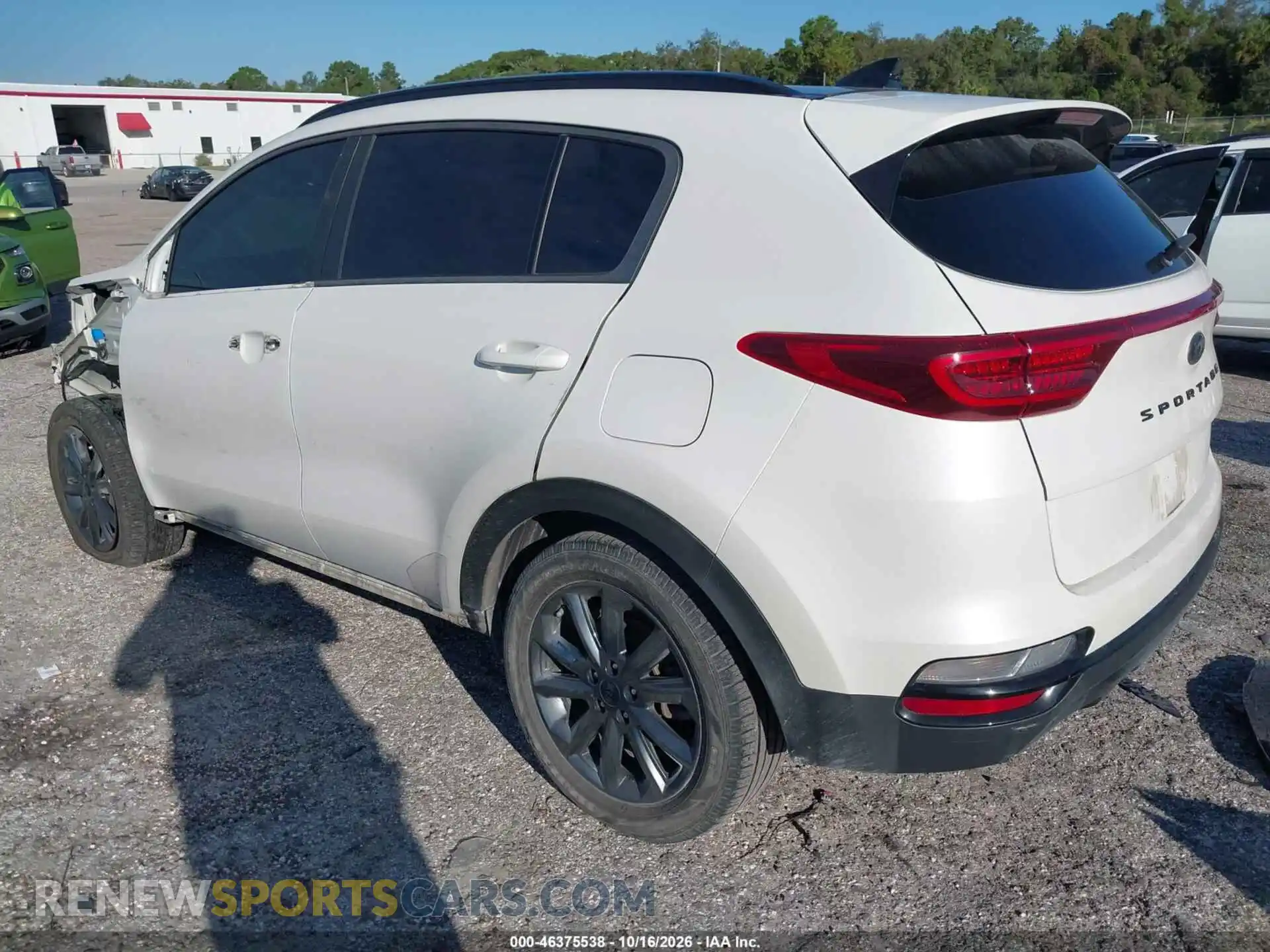 3 Photograph of a damaged car KNDP63ACXM7855647 KIA SPORTAGE 2021