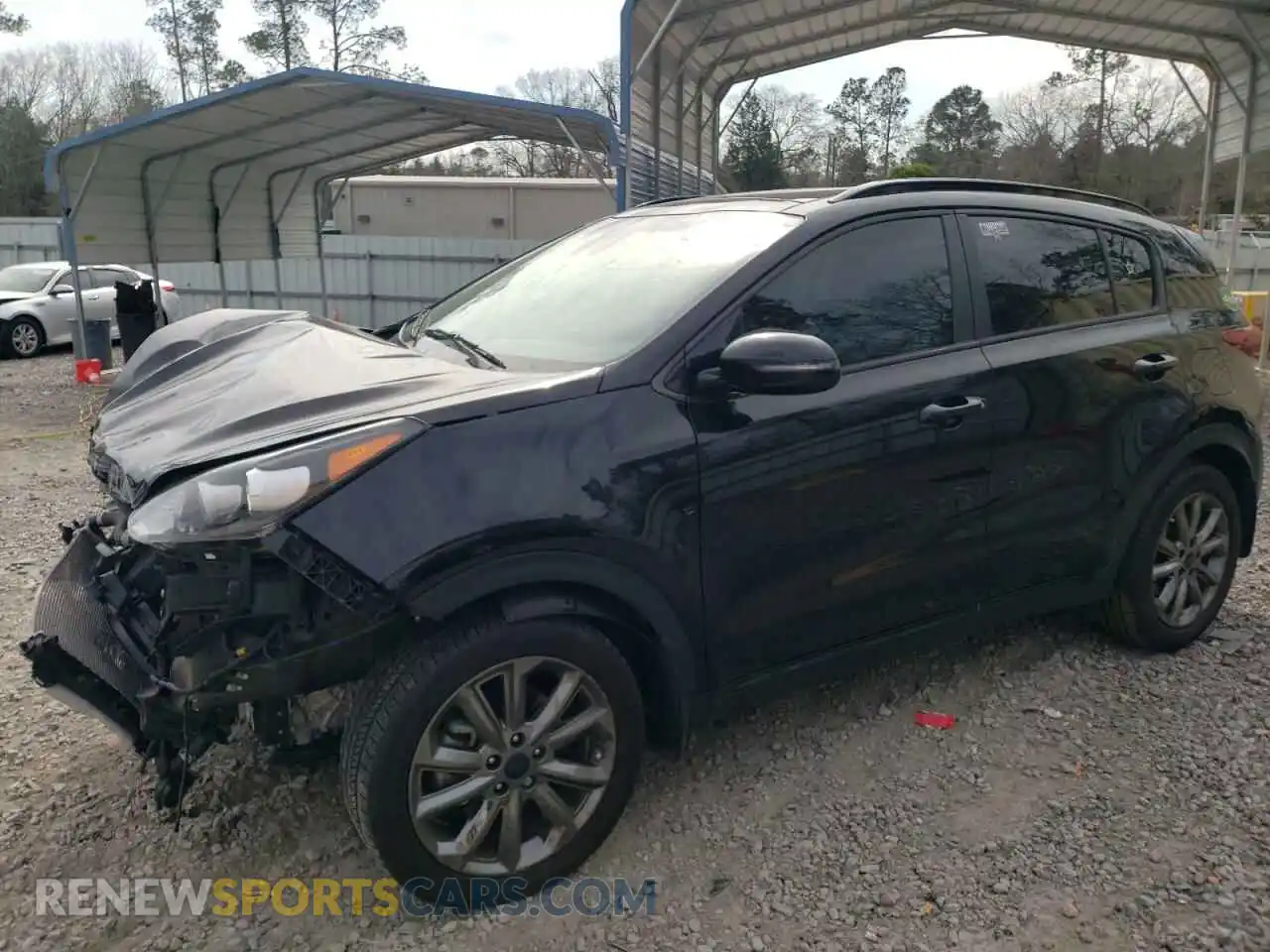 1 Photograph of a damaged car KNDP63ACXM7898790 KIA SPORTAGE 2021