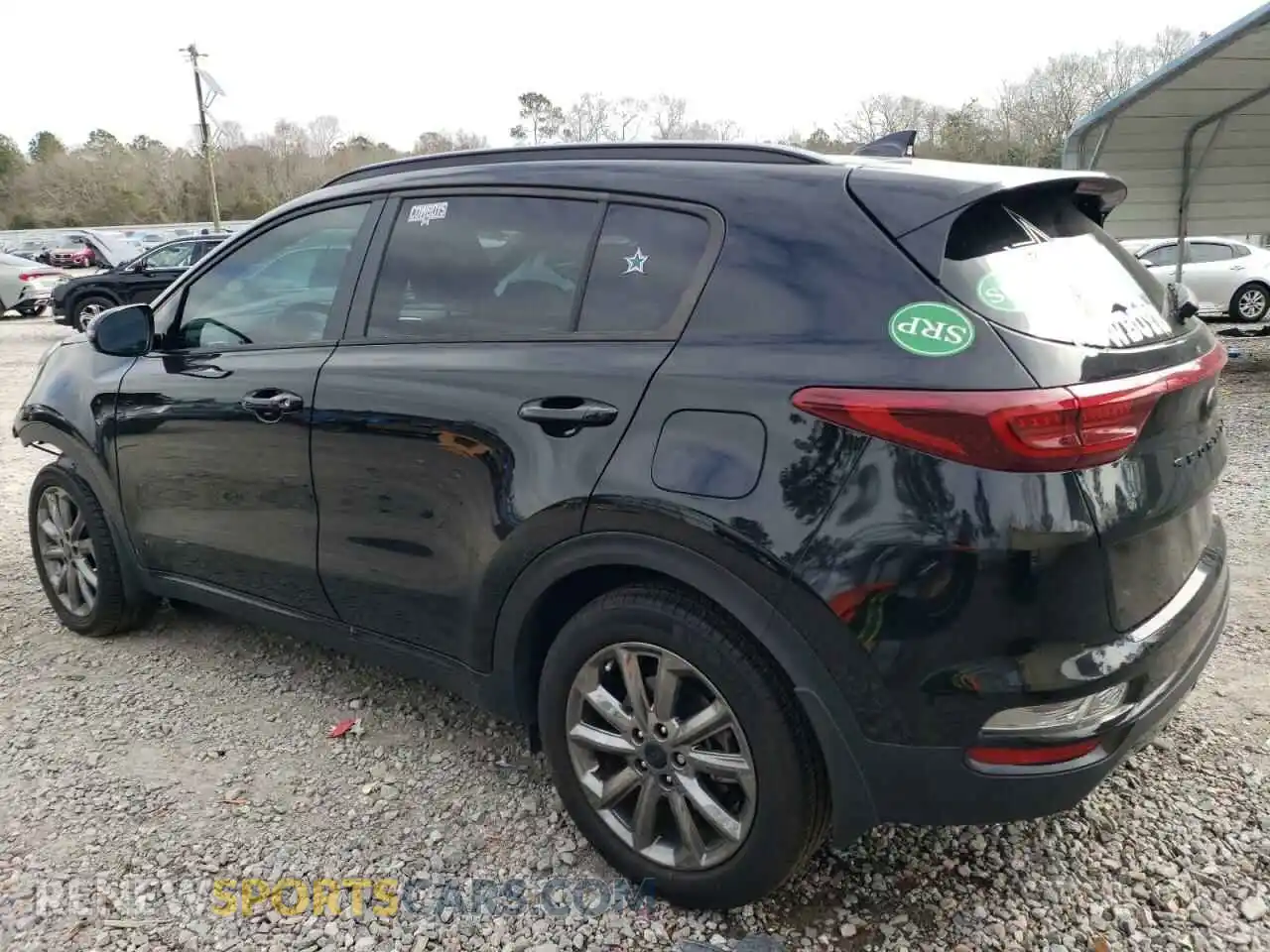 2 Photograph of a damaged car KNDP63ACXM7898790 KIA SPORTAGE 2021